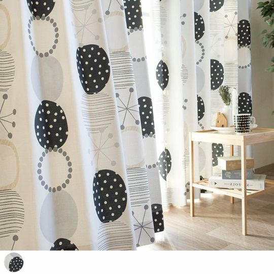 ドットのカーテン｜カーテンズ