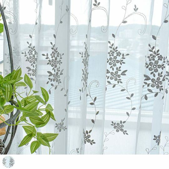 トルコレース トルコ刺繍のレースカーテンでクラシックモダンな雰囲気に。｜施工