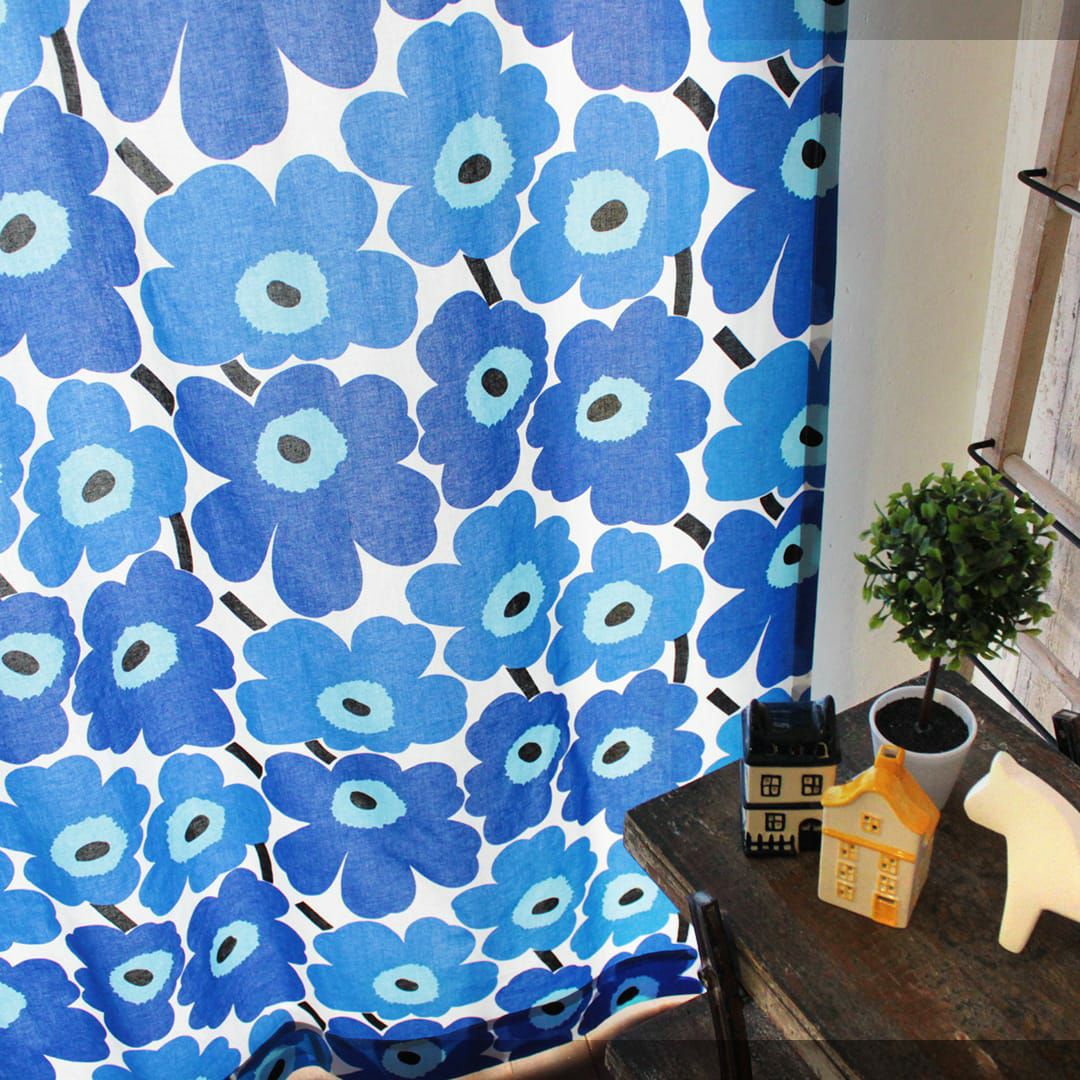 マリメッコロールスクリーン】ピエニウニッコ| カーテン通販専門店