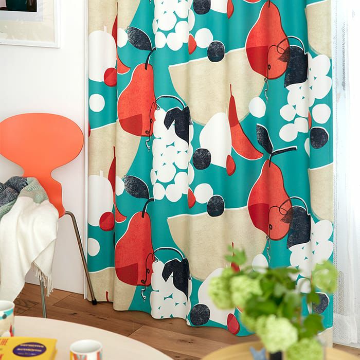 北欧・遮光カーテン】フルーツフルーツ| カーテン通販専門店カーテンズ