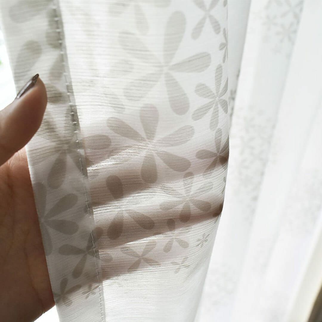 レースカフェカーテン】シオンシルエット | カーテン通販専門店カーテンズ