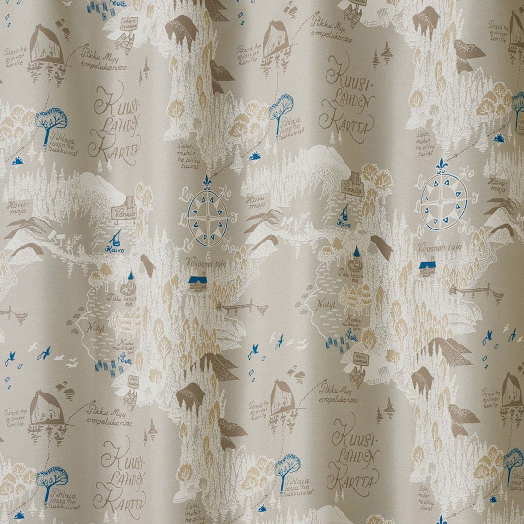 シェードカーテン】選べるムーミンのシェードカーテン| カーテン通販