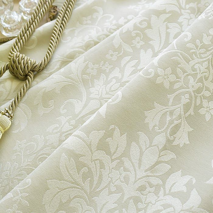 クラシックなダマスク柄のジャガードカーテン | カーテン通販専門店