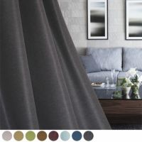8色から選べる光沢のある防炎遮光カーテン。お部屋を選ばない上質な