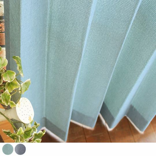 ライトカラーデニム風生地がおしゃれ！さわやかカジュアルな遮光