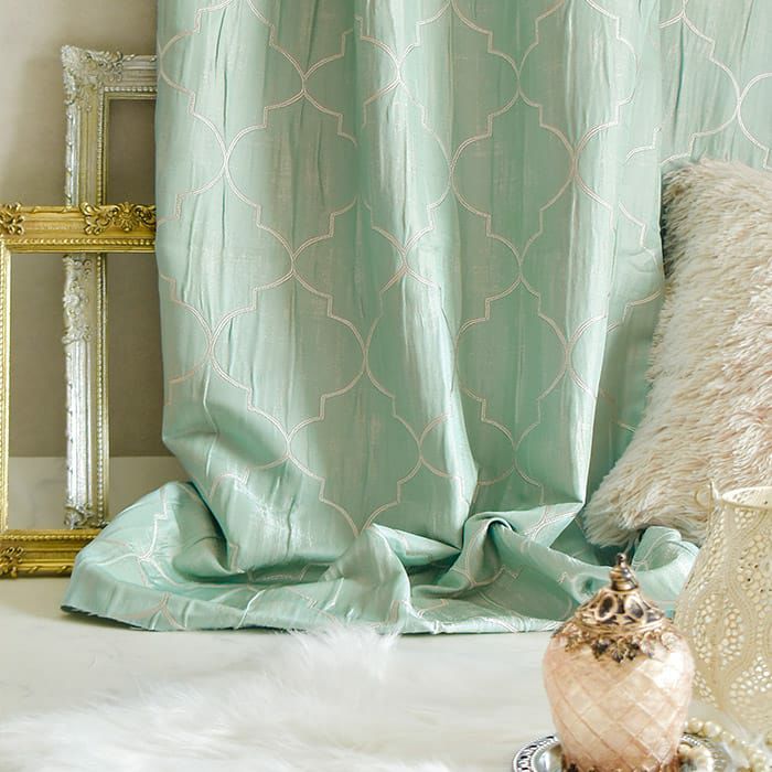 モロッカン風デザインの防炎カーテン「カサブランカ」 | カーテン通販