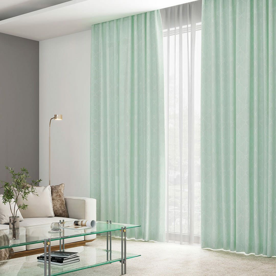 モロッカン風デザインの防炎カーテン「カサブランカ」 | カーテン通販