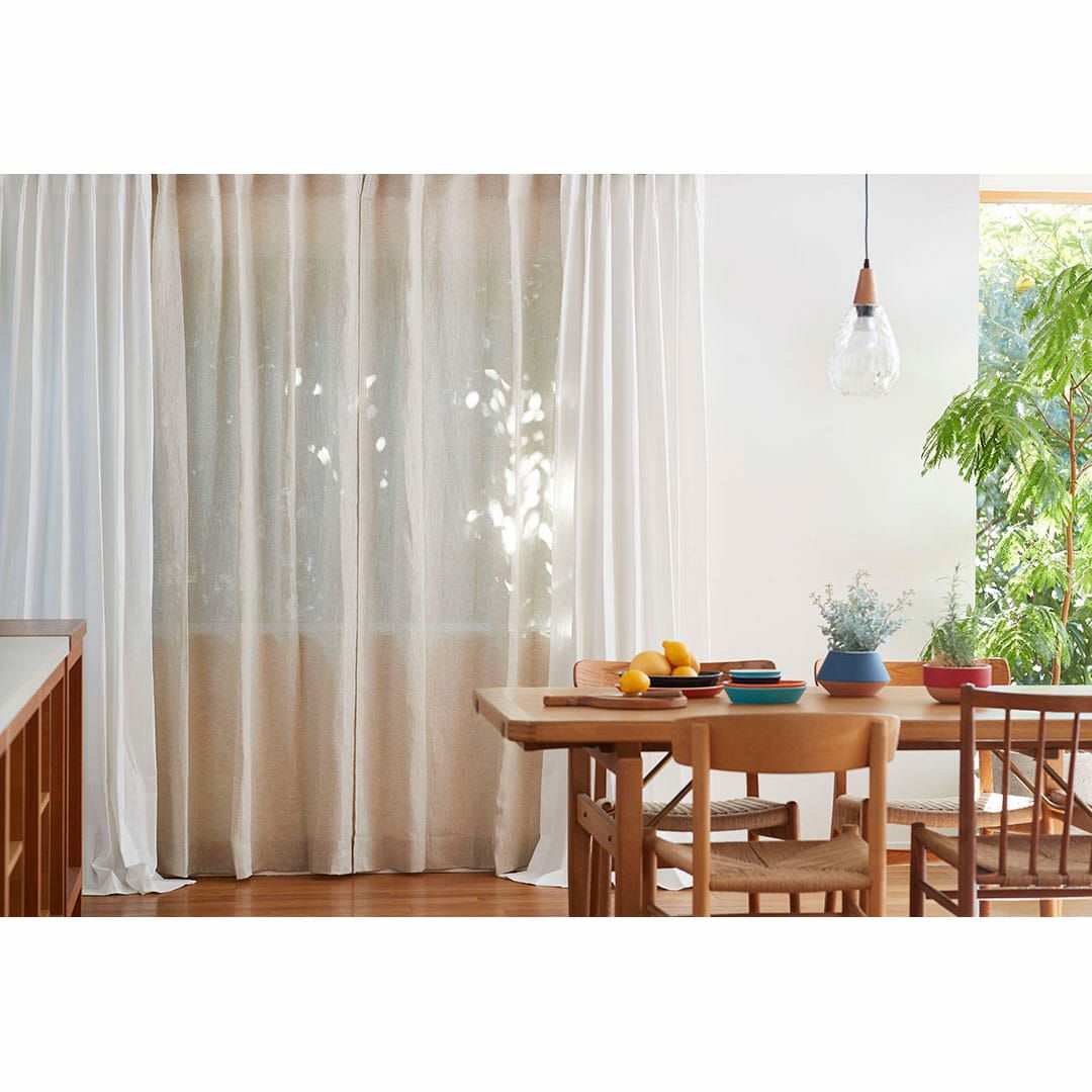 シェードカーテン】ナチュラルウォッシュでユーズド感のあるカラー