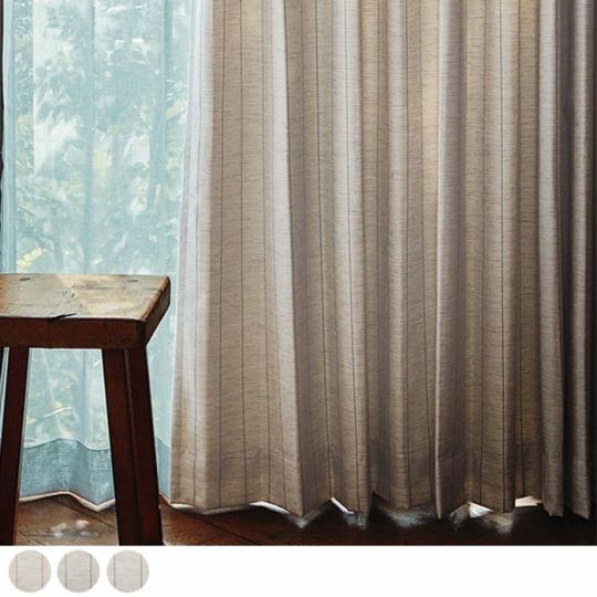 ストライプのカーテン｜カーテンズ