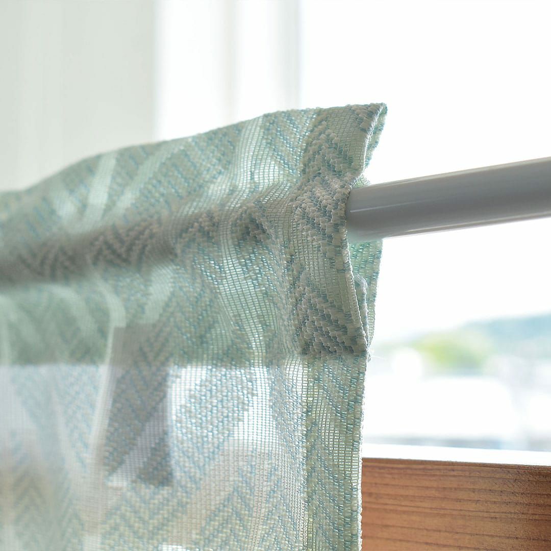 シダーレース｜幾何学柄、ボタニカル｜カフェカーテン| カーテン通販