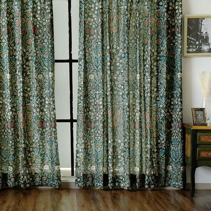 英国カーテン「ブラックトーン」｜William Morris ウィリアム・モリス