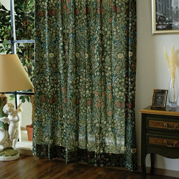 英国カーテン「ブラックトーン」｜William Morris ウィリアム・モリス