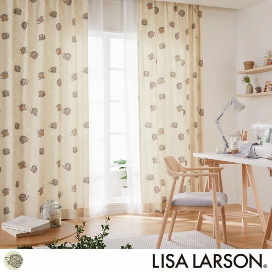 天然素材のムーミンカーテン。鈴木マサル氏デザイン| カーテン通販専門