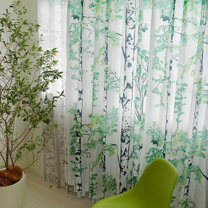 北欧カーテン】自宅で洗濯できる本場の北欧デザイン| ポルカウォッシュ