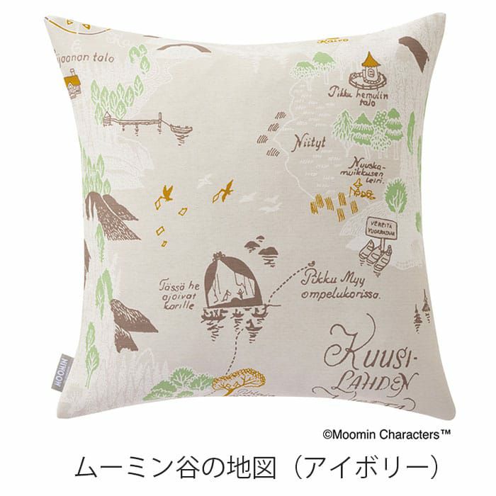 ムーミン谷の地図(アイボリー)