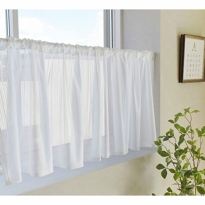 横幅240cm(窓内枠の幅×約2.5倍)×高さ65cm　フラットタイプ