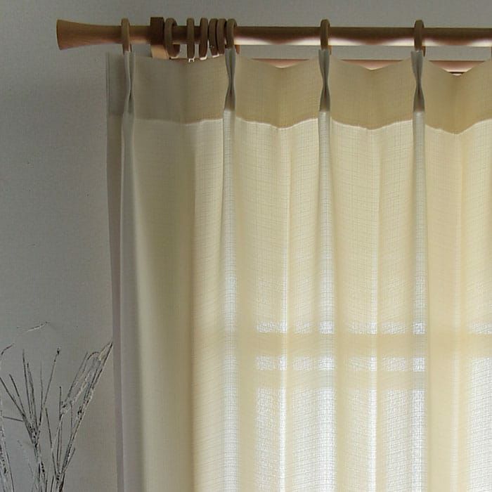 シャンブレークロス】ナチュラルライクな無地カーテン | カーテン通販