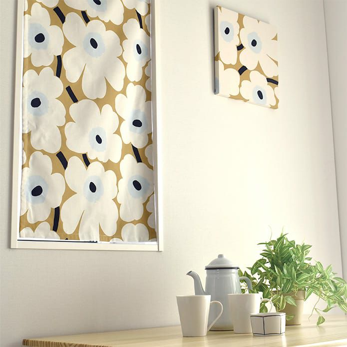 裏地付き加工(裏地のみ)｜北欧ブランドカフェカーテン｜Z｜遮光裏地