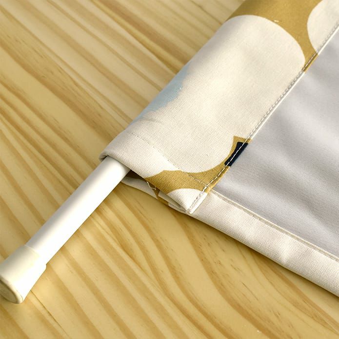 裏地付き加工(裏地のみ)｜北欧ブランドカフェカーテン｜Z｜遮光裏地