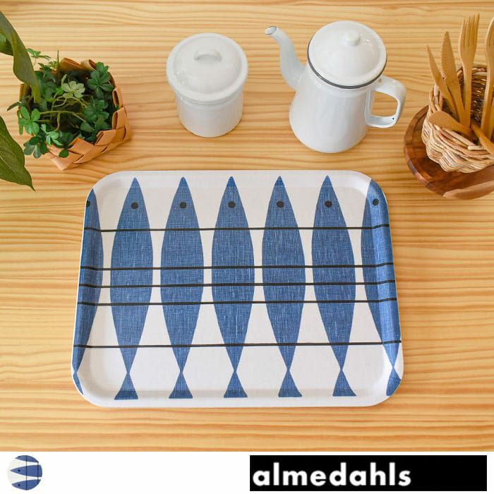 北欧ブランドのalmedahls(アルメダールス)から人気の柄がトレーになっ